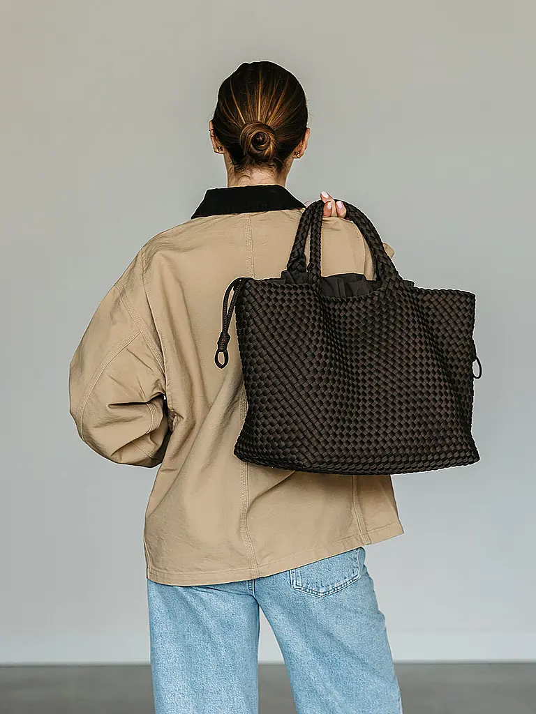 MARREA | Sac - Tote Bag ALWAYS ON THE RUN Large | Marron
