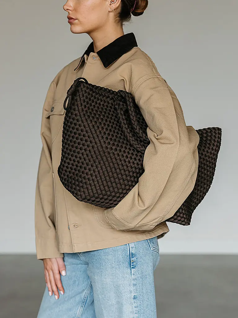 MARREA | Sac - Tote Bag ALWAYS ON THE RUN Large | Marron