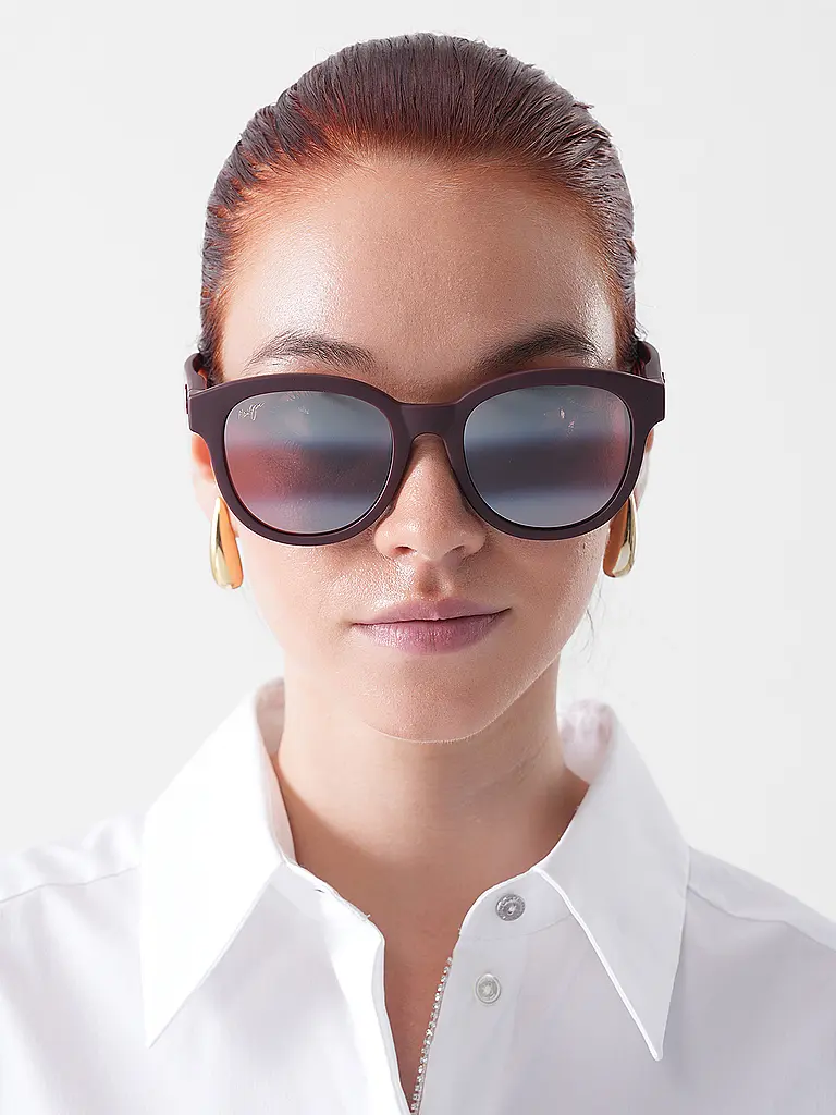 MAUI JIM | Lunettes de soleil 658 | Rouge foncé