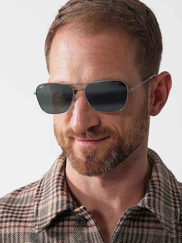MAUI JIM | Lunettes de soleil 675 | Argent