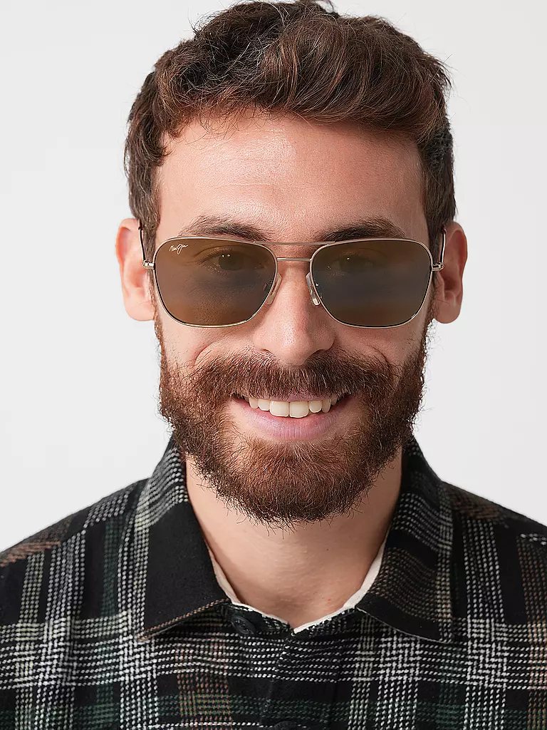 MAUI JIM | Lunettes de soleil H675 | Or