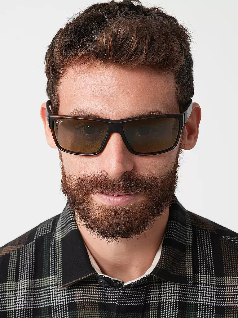 MAUI JIM | Lunettes de soleil HT661 | Marron
