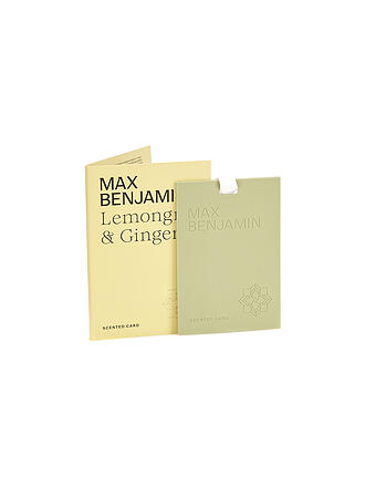 MAX BENJAMIN | Carte parfumée CLASSIC COLLECTION Lemongrass & Ginger