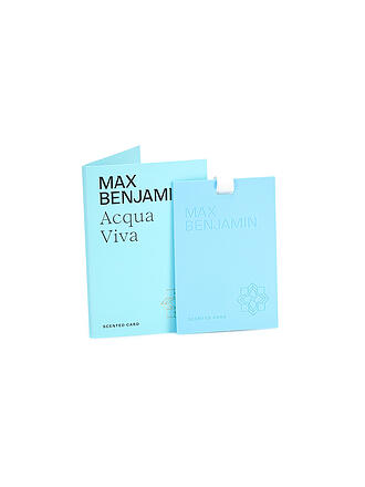 MAX BENJAMIN | Carte parfumée CLASSIC COLLECTION Acqua Viva