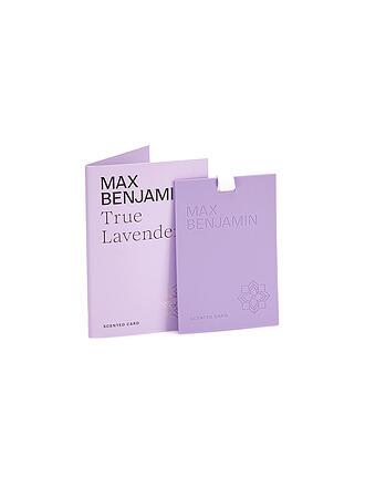 MAX BENJAMIN | Carte parfumée CLASSIC COLLECTION True Lavender