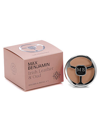 MAX BENJAMIN | Diffuseur de voiture COLLECTION CLASSIQUE Irish Leather & Oud