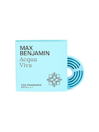 MAX BENJAMIN | Recharge de parfum pour voiture COLLECTION CLASSIQUE Acqua Viva
