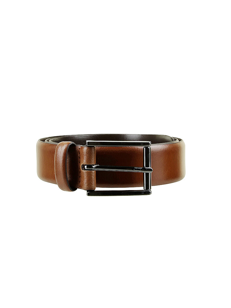 Calvin Ceinture en cuir marron 115