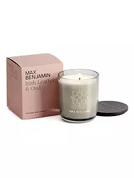 MAX BENJAMIN | Bougie parfumée CLASSIC COLLECTION 210g Irish Leather & Oud | Camel
