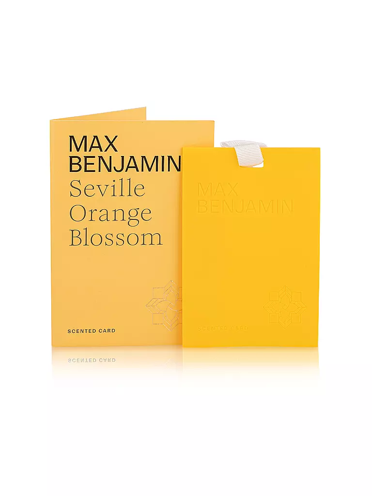 MAX BENJAMIN | Carte parfumée CLASSIC COLLECTION Fleur d'oranger | orange