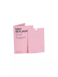 MAX BENJAMIN | Carte parfumée CLASSIC COLLECTION Irish Leather & Oud | Rose vif