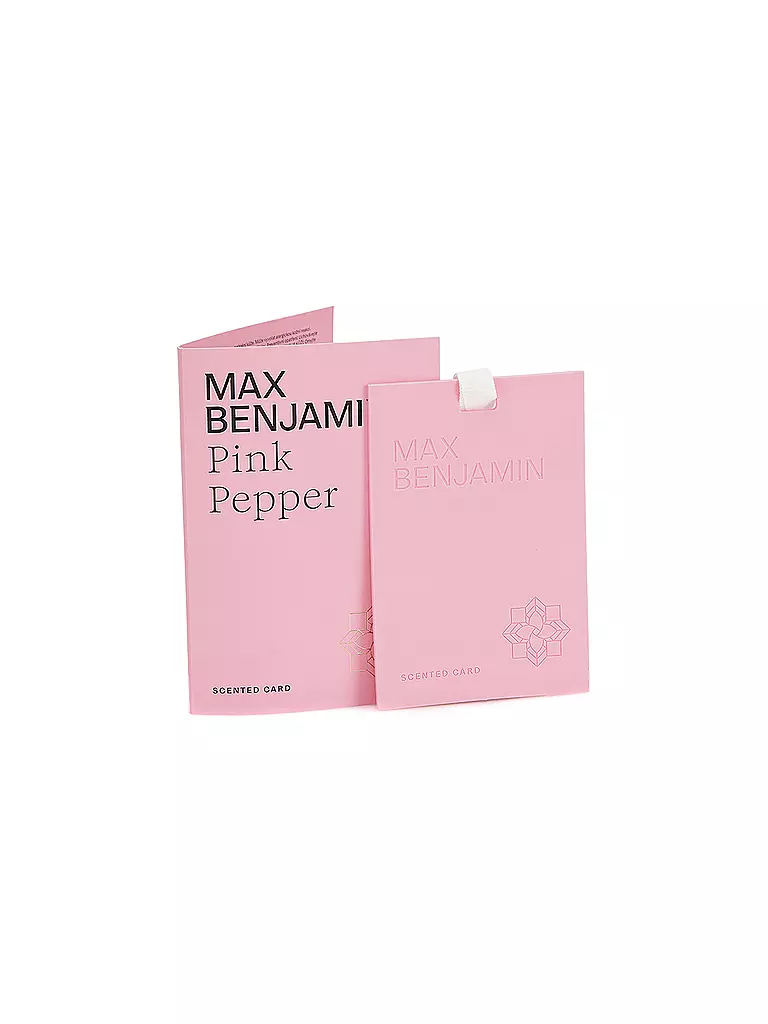 MAX BENJAMIN | Carte parfumée CLASSIC COLLECTION Pink Pepper | pink