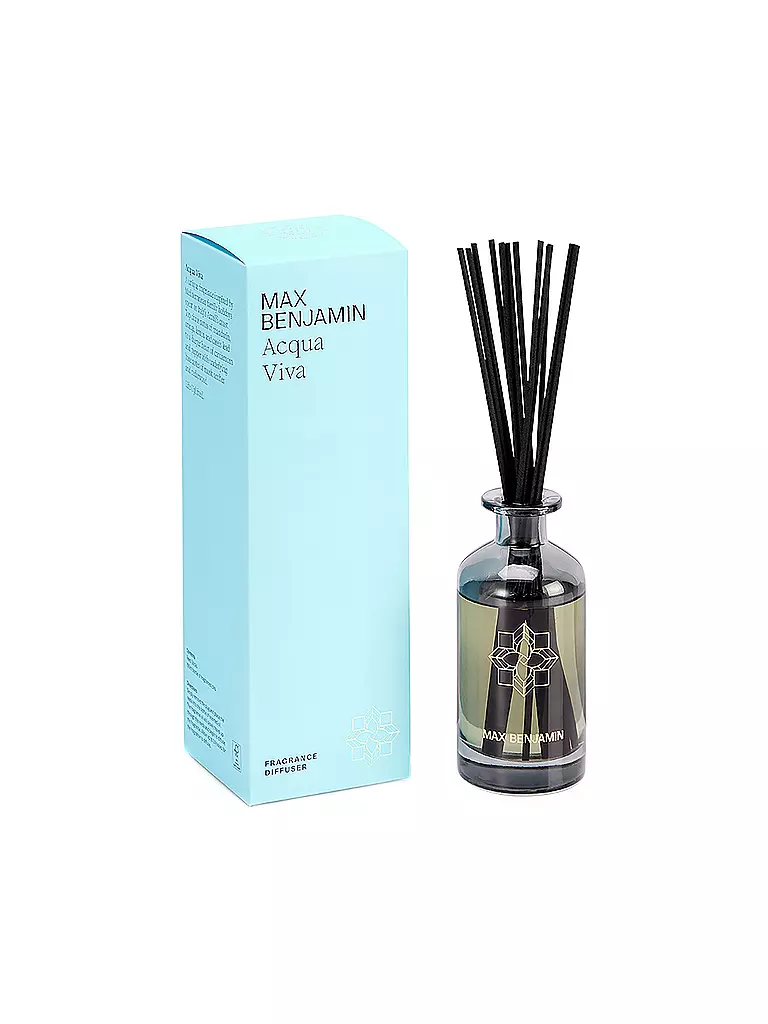 MAX BENJAMIN | Diffuseur de parfum d'intérieur CLASSIC COLLECTION 150ml Acqua Viva | hellblau