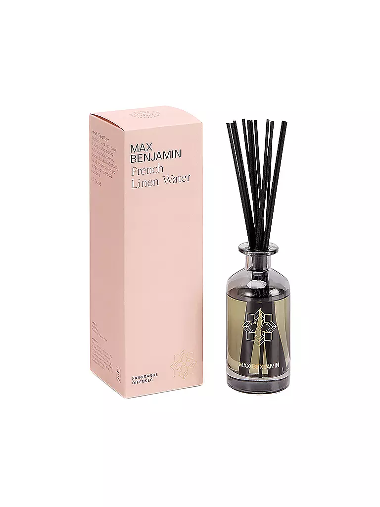 MAX BENJAMIN | Diffuseur de parfum d'intérieur CLASSIC COLLECTION 150ml French Linen | rosa