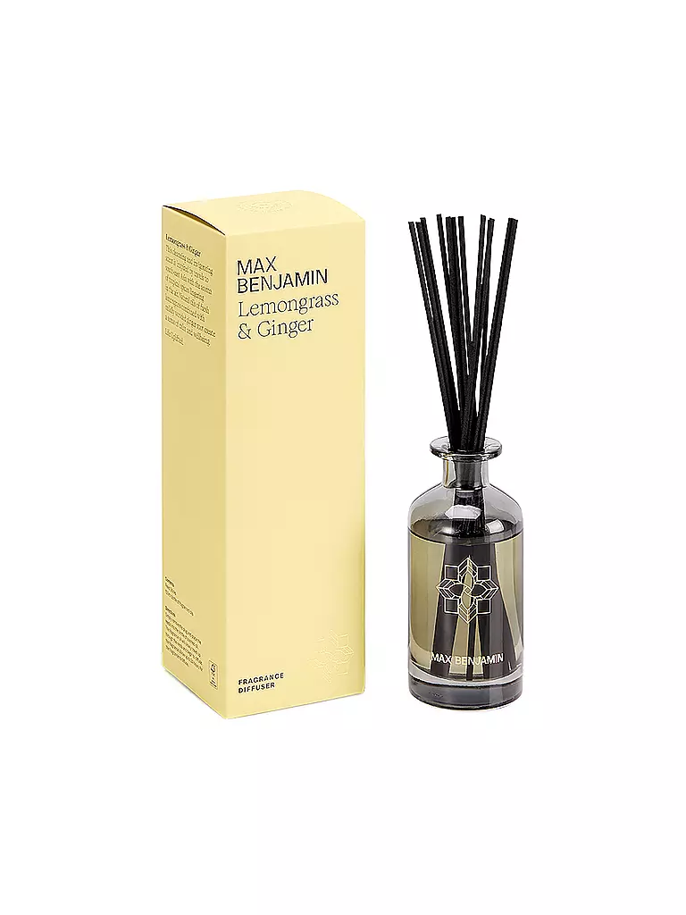 MAX BENJAMIN | Diffuseur de parfum d'intérieur CLASSIC COLLECTION 150ml Lemongrass Ginger | hellgrün