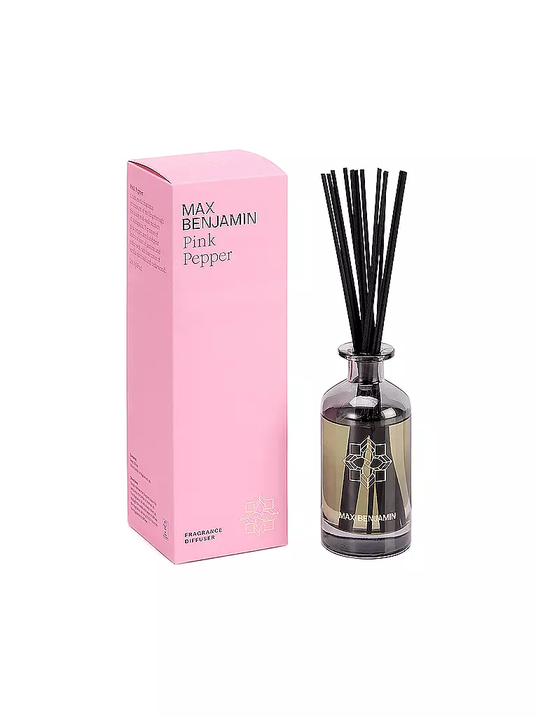 MAX BENJAMIN | Diffuseur de parfum d'intérieur CLASSIC COLLECTION 150ml Poivre Rose | pink
