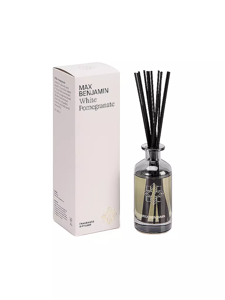 MAX BENJAMIN | Diffuseur de parfum d'intérieur CLASSIC COLLECTION 150ml White Pomegranate | weiss