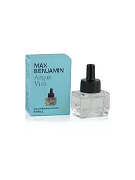 MAX BENJAMIN | Diffuseur mural de parfum d'intérieur COLLECTION CLASSIQUE 100 ml Recharge Linge Français | Bleu clair
