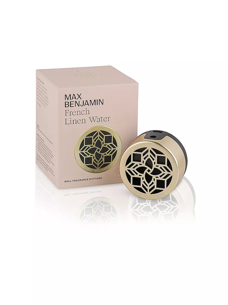 MAX BENJAMIN | Diffuseur mural de parfum d'intérieur COLLECTION CLASSIC 100ml French Linen | rosa