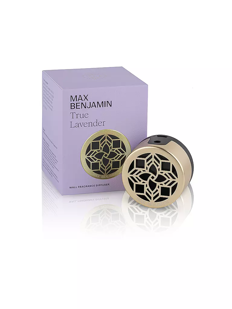 MAX BENJAMIN | Diffuseur mural de parfum d'intérieur COLLECTION CLASSIQUE 100ml True Lavender | lila