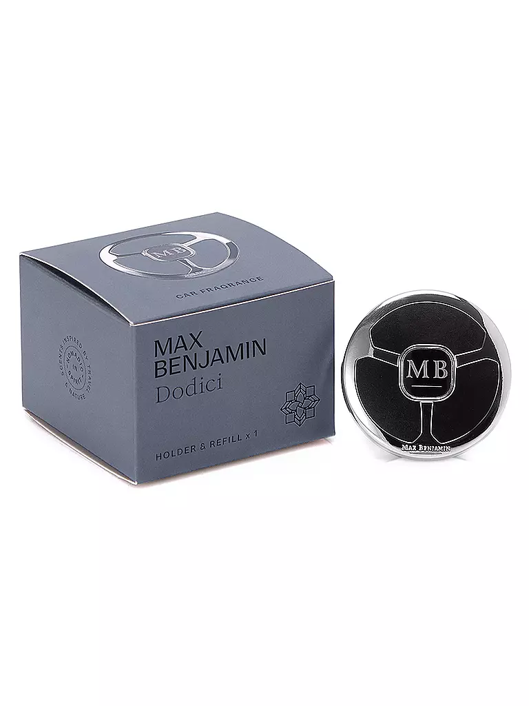 MAX BENJAMIN | Parfum d'intérieur pour voiture CLASSIC COLLECTION Dodici | Gris
