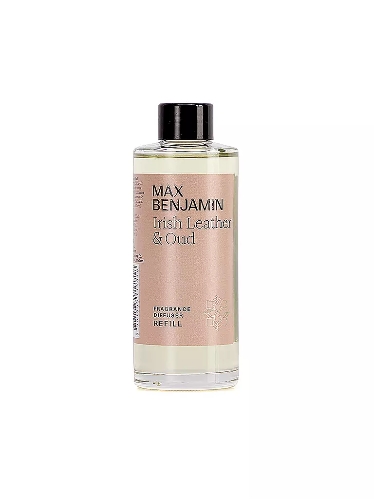 MAX BENJAMIN | Recharge de parfum d'intérieur CLASSIC COLLECTION 150ml Irish Leather & Oud | camel