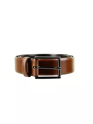 MAX CALVIN | Ceinture en cuir | Marron