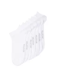 MAX CALVIN | Chaussettes sneaker, lot de 7, blanc | Blanc