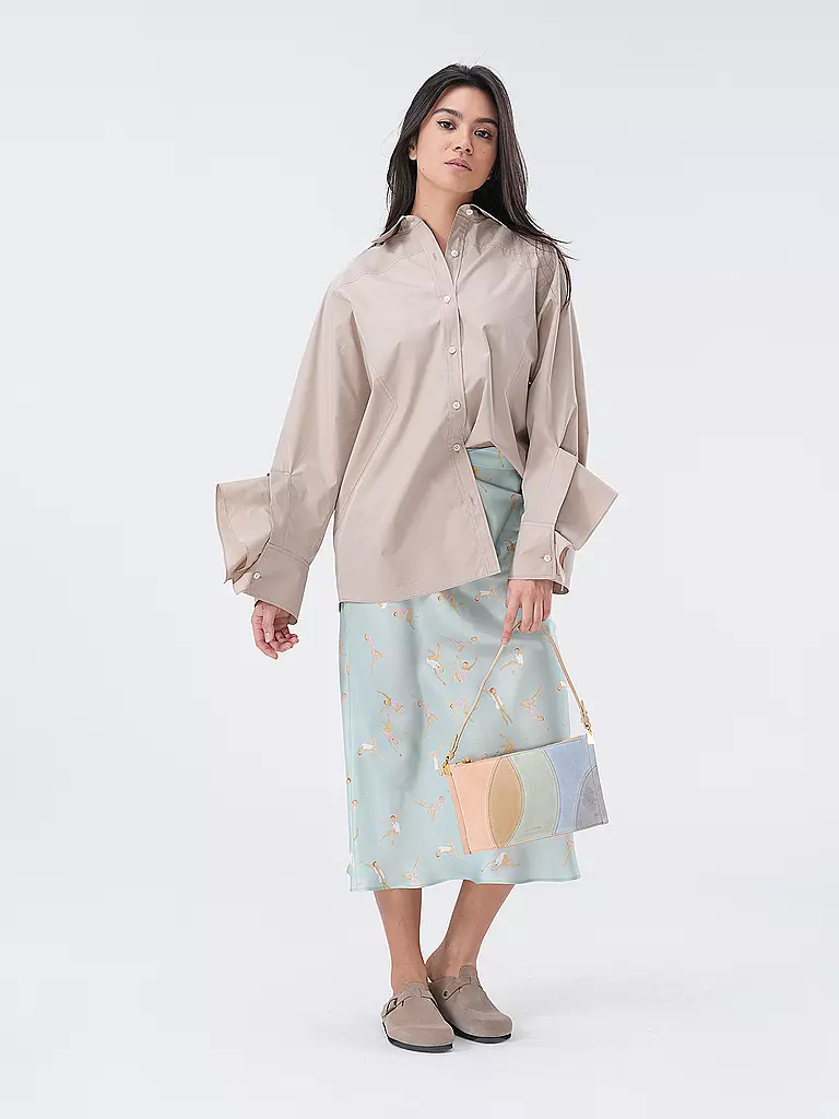 MAX MARA STUDIO | Jupe en soie CAVALLO | blau