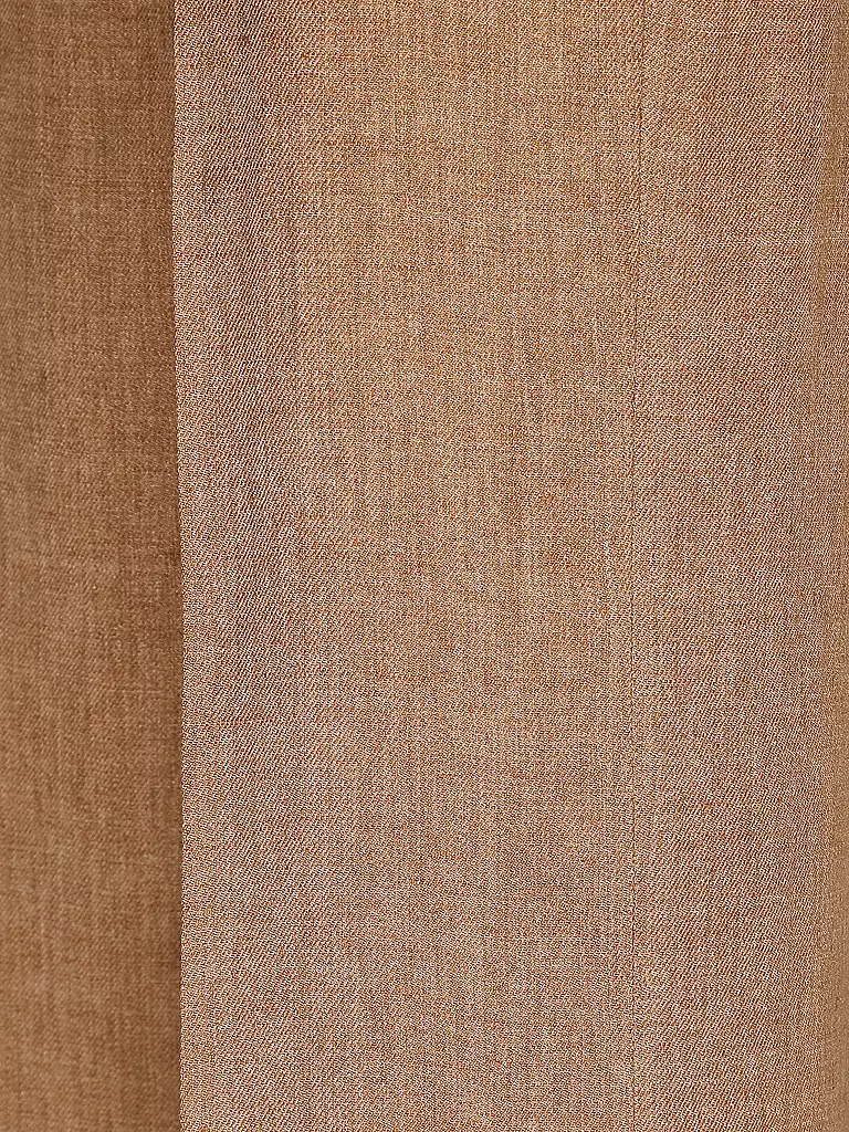 MAX MARA STUDIO | Leinen Marlenehose Alcano | Marron