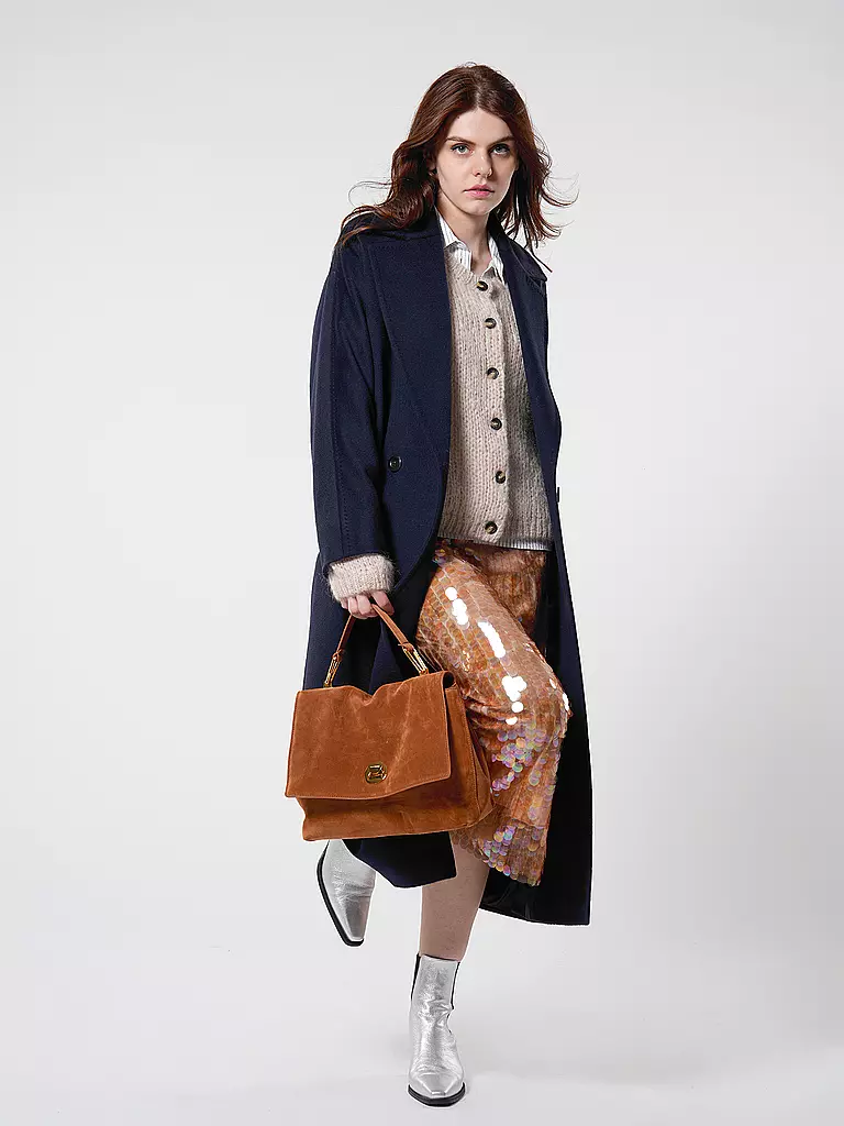 MAX MARA STUDIO | Manteau en laine ERIC | Bleu foncé