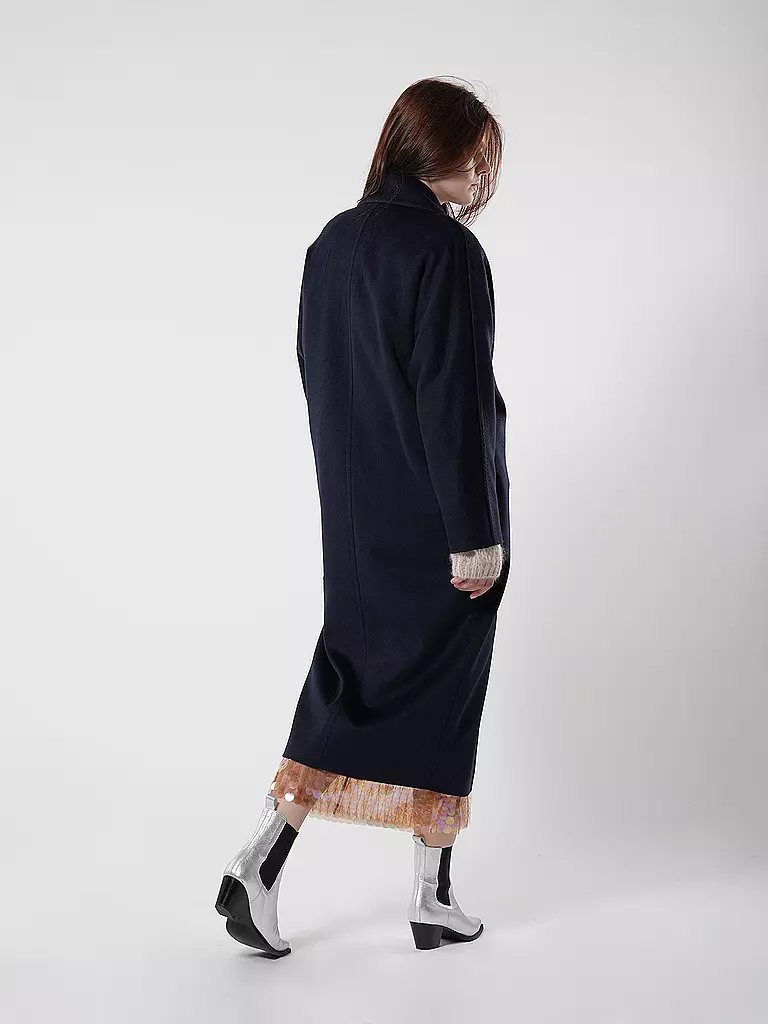 MAX MARA STUDIO | Manteau en laine ERIC | Bleu foncé