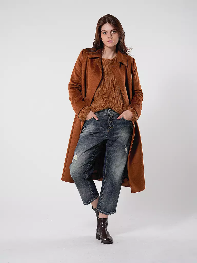 MAX MARA STUDIO | Wollmantel BCOLLAG | Marron