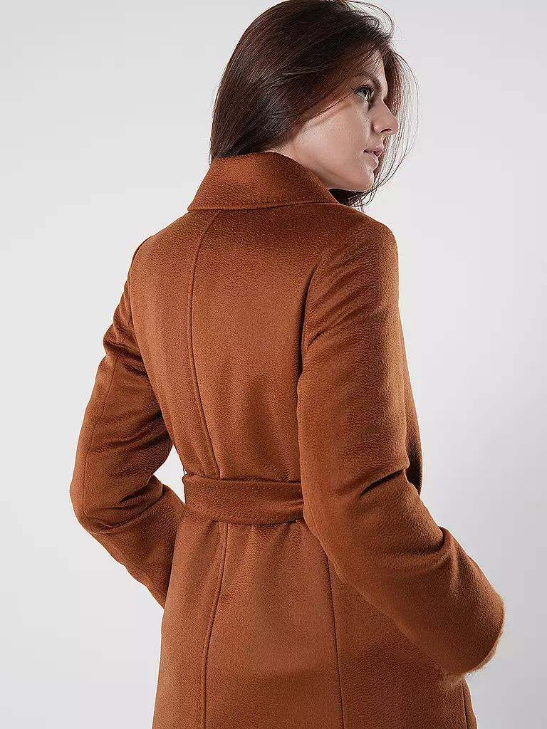 MAX MARA STUDIO | Wollmantel BCOLLAG | Marron