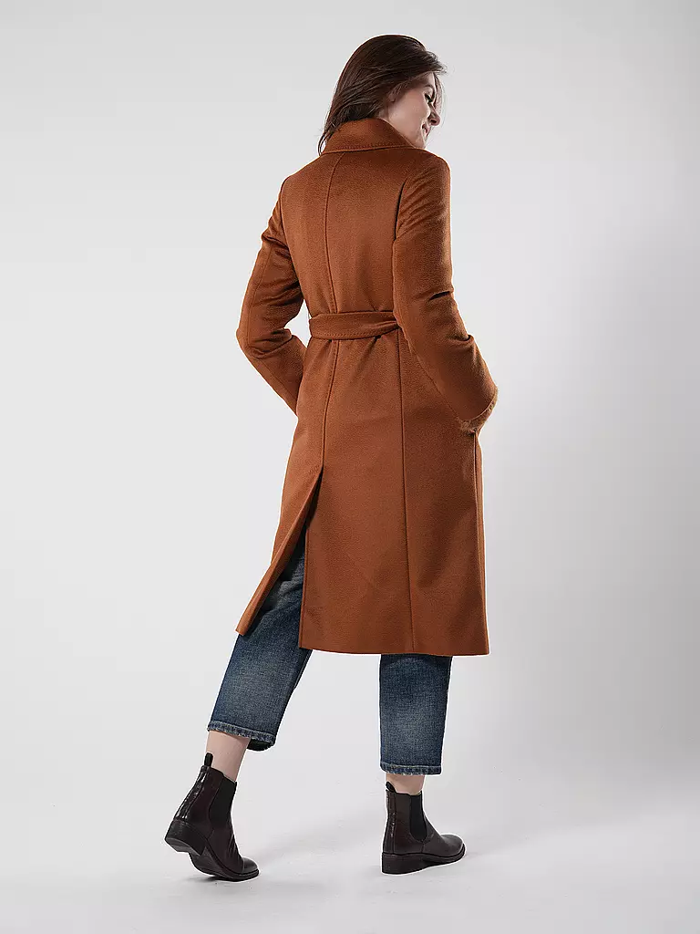 MAX MARA STUDIO | Wollmantel BCOLLAG | Marron