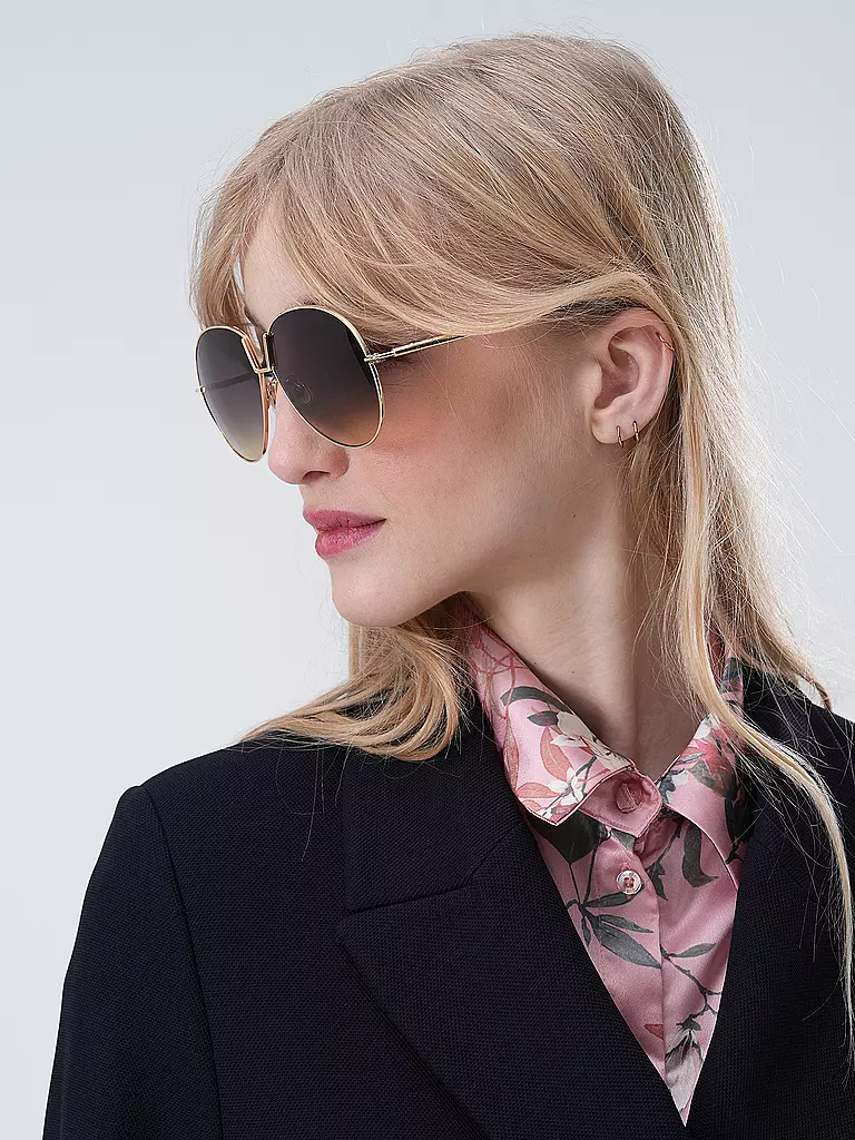 MAX MARA | Lunettes de soleil MM0081/60 | Or