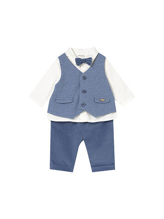 MAYORAL | Ensemble 3 pièces pour bébé garçon : chemise, pantalon et nœud papillon