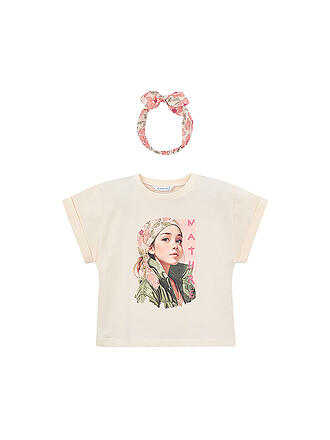 MAYORAL | T-shirt pour fille avec bandeau pour cheveux