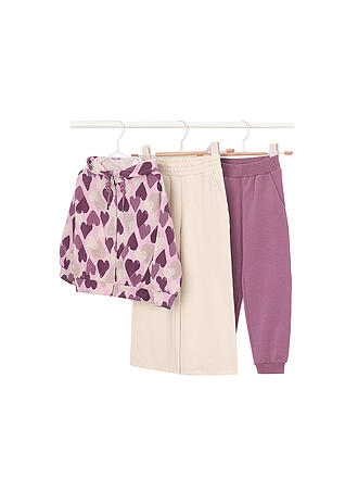 MAYORAL | Ensemble 3 pièces fille : sweat zippé et deux pantalons