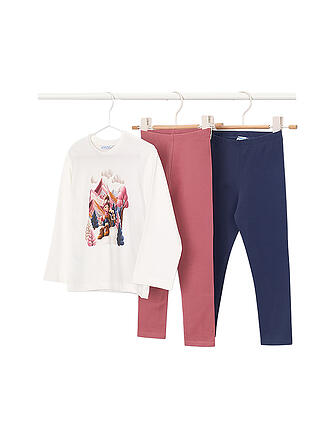 MAYORAL | Ensemble 3 pièces fille T-shirt et deux leggings