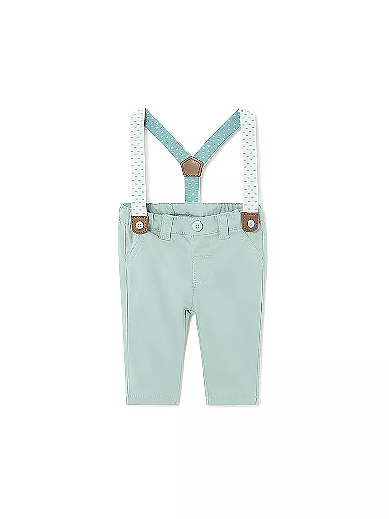 MAYORAL | Baby Hose mit Hosenträgern | Menthe