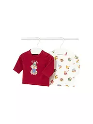 MAYORAL | Baby Langarmshirt 2er Set   | Rouge