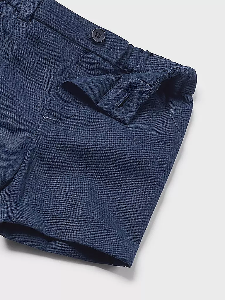 MAYORAL | Baby Set 2-teilig Hemd, Gilet und Hose | Bleu foncé