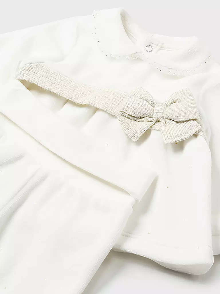 MAYORAL | Baby Set 2-teilig Shirt und Hose | Crème