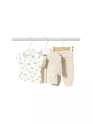 MAYORAL | Baby Set 3-teilig T-Shirt, Sweatjacke und Hose | Crème