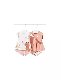 MAYORAL | Baby Set 4-teilig T-Shirt und Shorts  | Orange