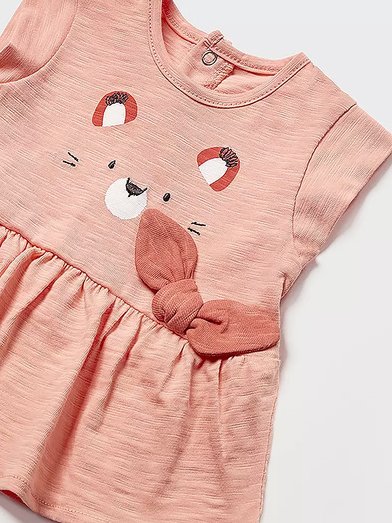 MAYORAL | Baby Set 4-teilig T-Shirt und Shorts  | Orange