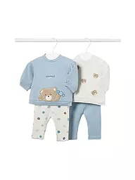 MAYORAL | Baby Set 2 Shirts, 2 Hosen 4-teilig  | Bleu clair