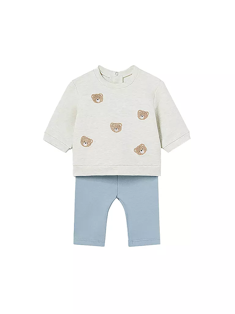 MAYORAL | Baby Set 4-tlg. Sweater und Pullover  | Bleu clair