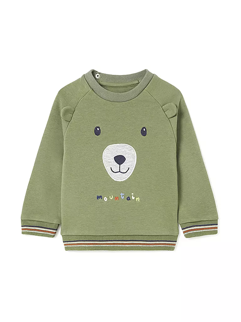 MAYORAL | Baby Set Sweater, Jogginghose 3-teilig  | Vert